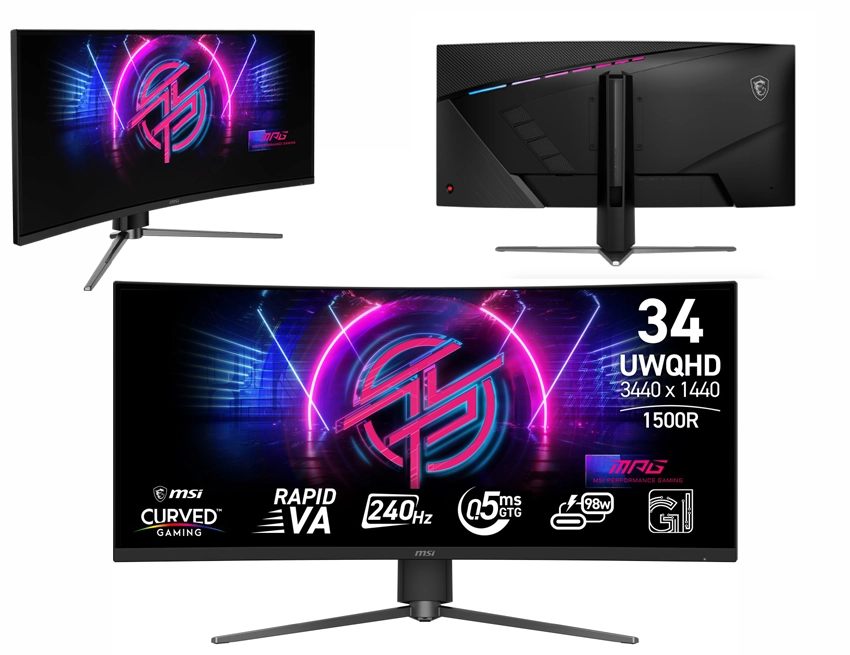 مانیتور گیمینگ ام اس آی msi MPG 346CQRF X24